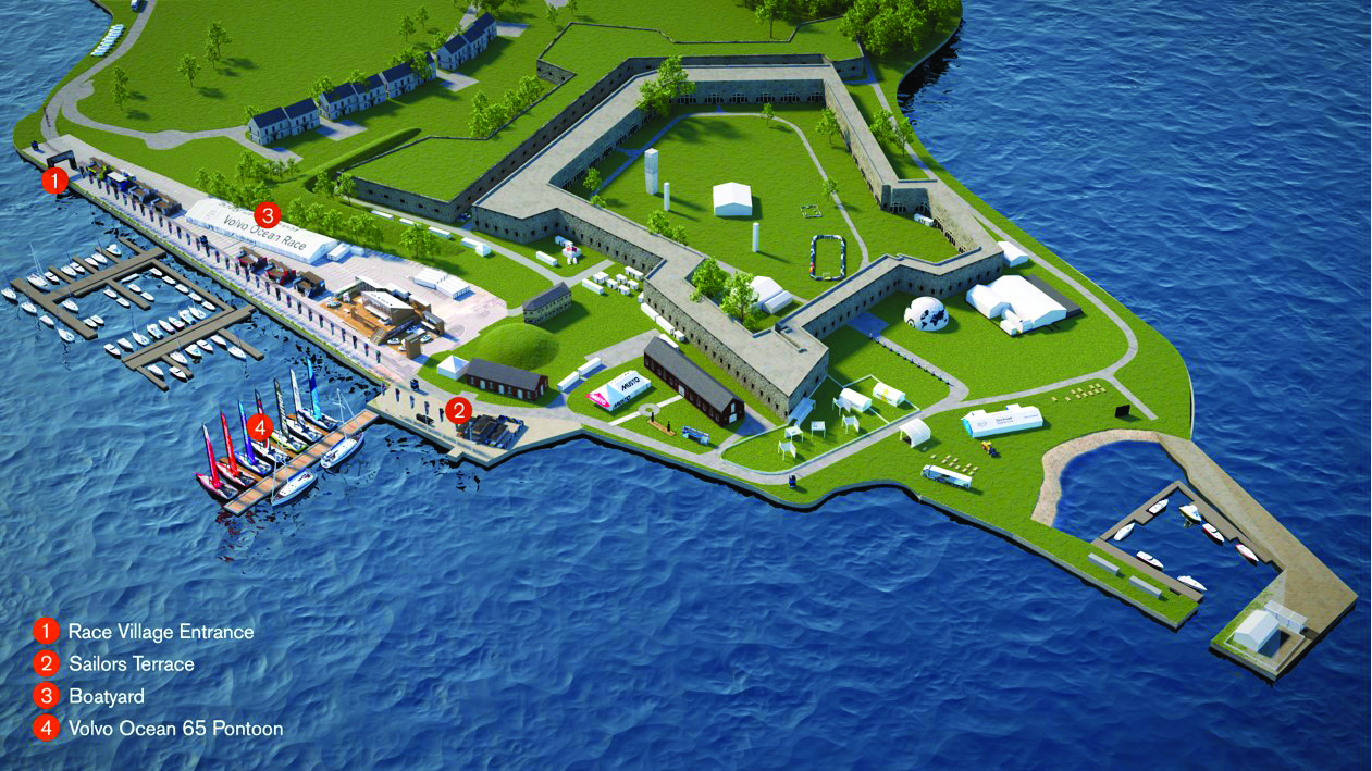 Newport Race Village at Fort Adams State Park 