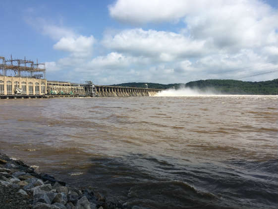 Photo of Conowingo Dam from Susquehanna State Park 