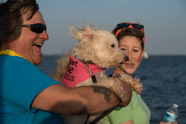 Dogs take over Harbor Queen on the Dog Days of Summer Cruise to benefit the Anne Arundel County SPCA. Photos by Sabrina Raymond