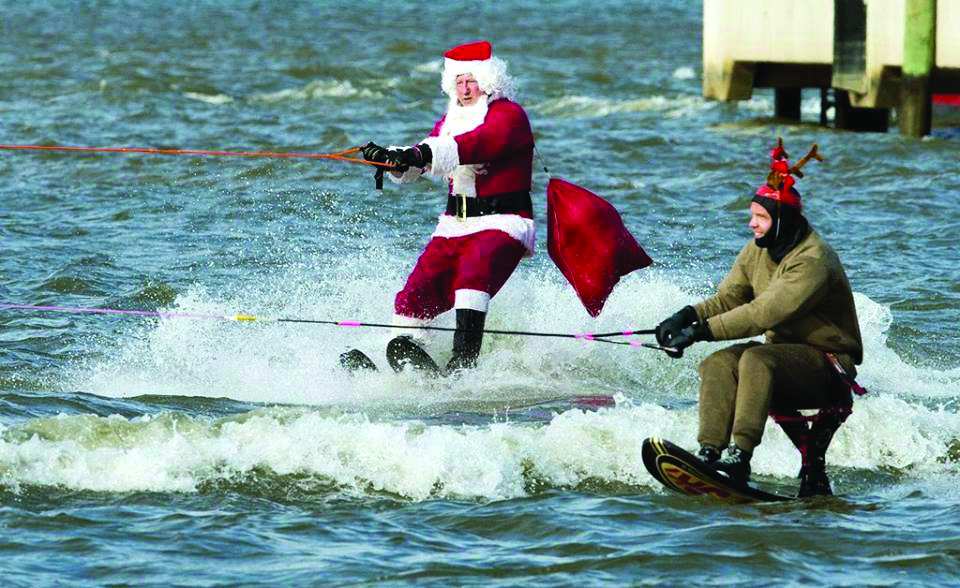 Alexandria water skiing Santa.jpg SpinSheet