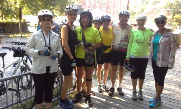 Gunpowder Falls bike riders.