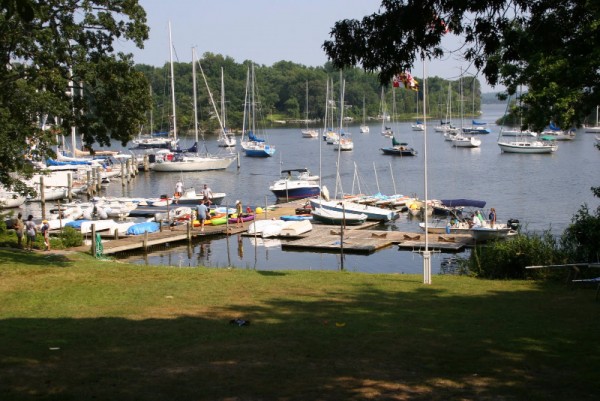 View of the harbor.