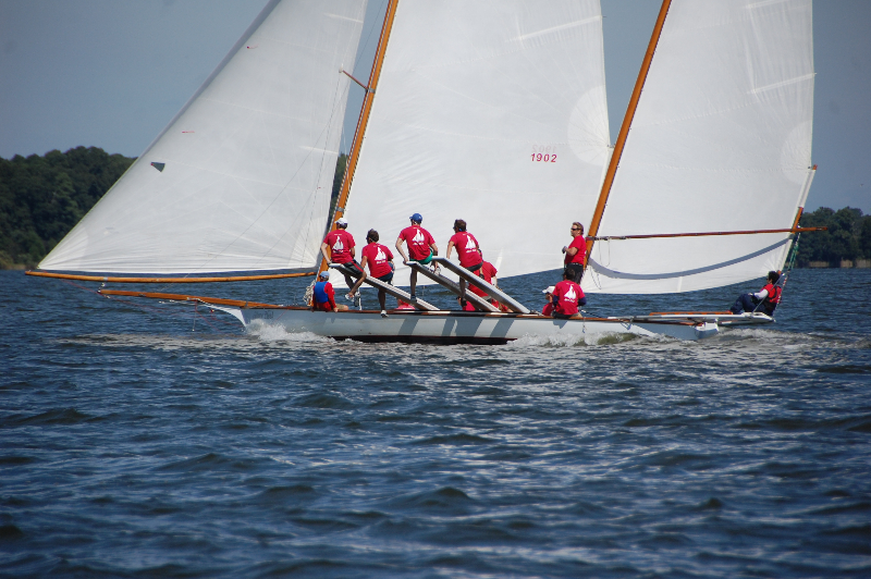 Watch Log Canoe Races September 6 with CBMM SpinSheet