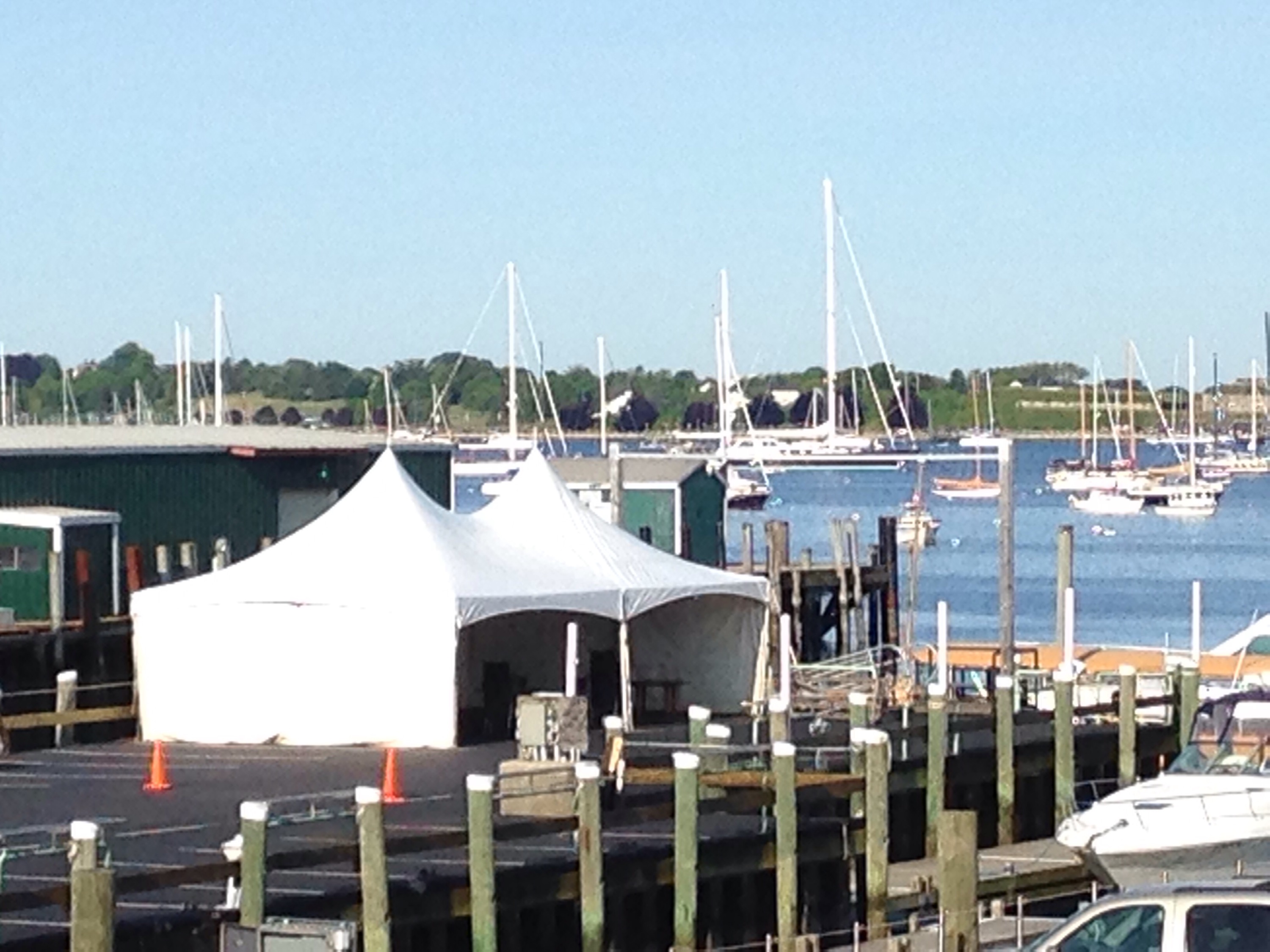 Waiting for the Annapolis to Newport Race boats to arrive SpinSheet
