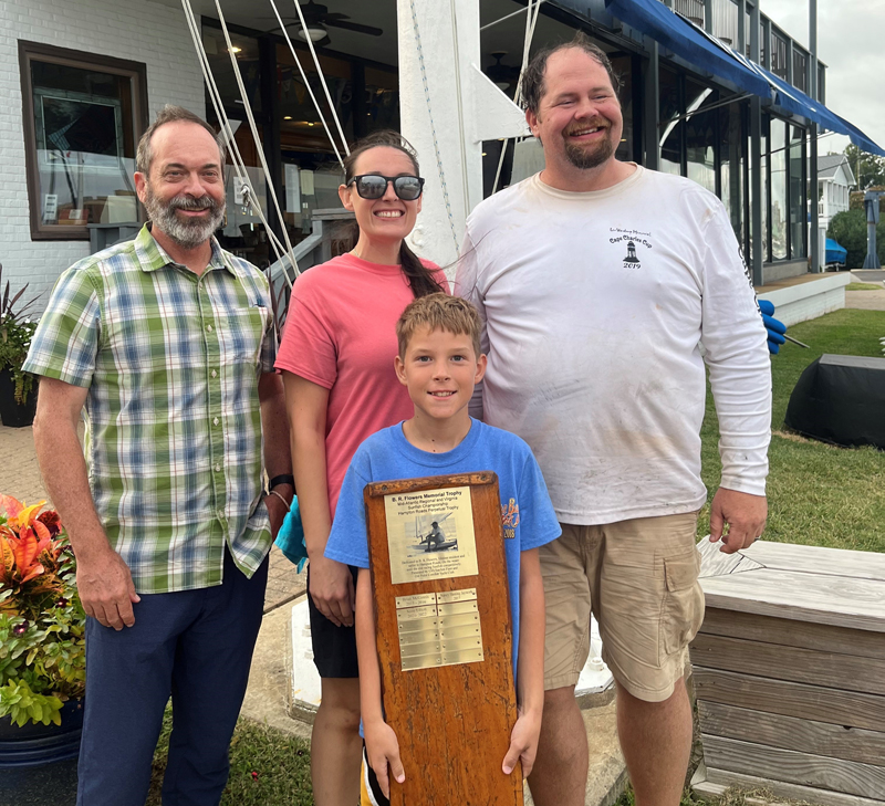 Sunfish Challenge and Dinghy Distance Race award winners