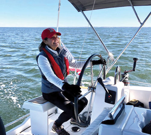 As Peers Moved to Powerboats, She Took Sailing Lessons