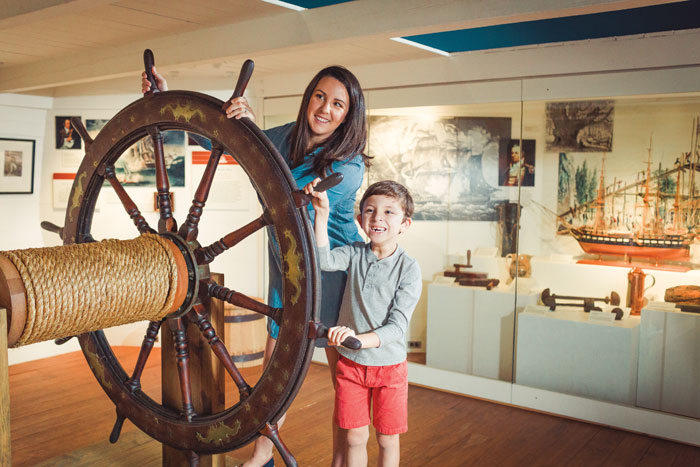 Connect with the water and our shared maritime heritage at a maritime museum. Photo courtesy the Mariners' Museum