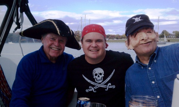 2014 October raft-up: Pirates and Winches.