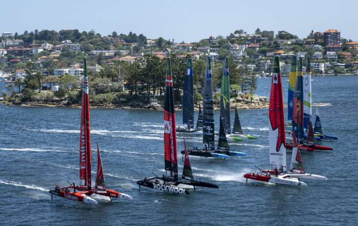 SailGP sailing competition Sydney