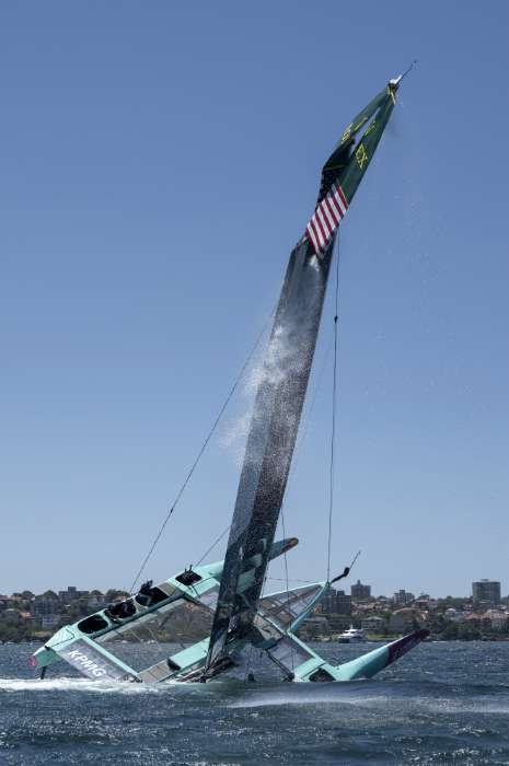 catamaran capsize