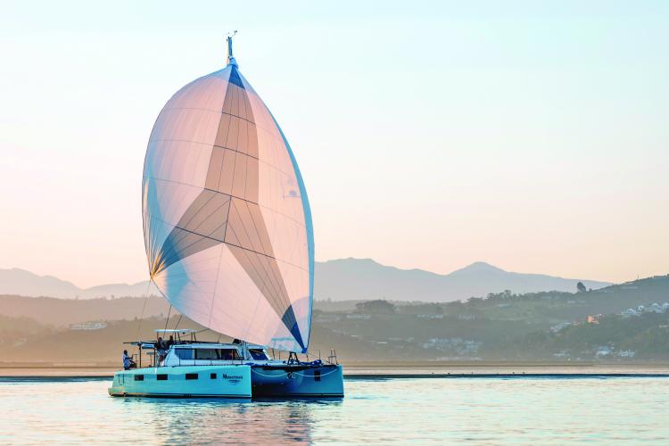 vision 312 catamaran sailing