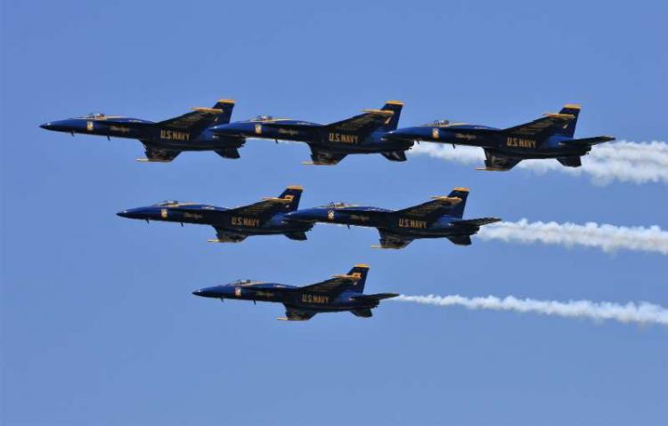 Annapolis Sailors Get Ready for Blue Angels Flight Shows in May