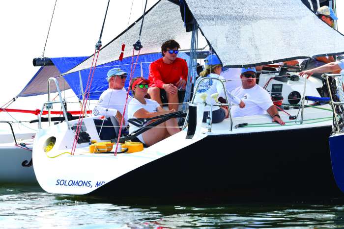 sun cover on sailboat