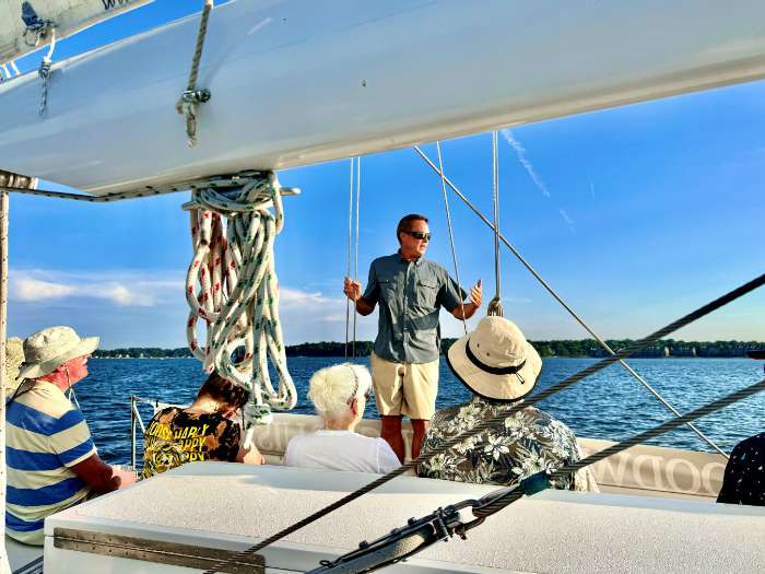 schooner woodwind history monday sail