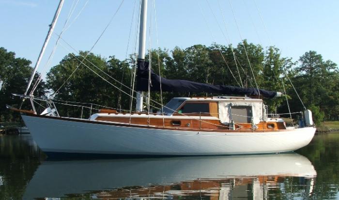 chris craft sail yacht 35 for sale