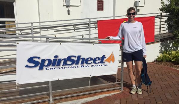 SpinSheet banner at Quantum Key West Race Week