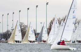 Frostbiting in Annapolis. Photo by Al Schreitmueller